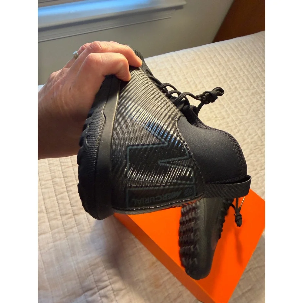 Nike Jr Superfly 10 Club TF Kids Soccer Cleats Black Deep Jungle FQ8313-002 5.5Y
